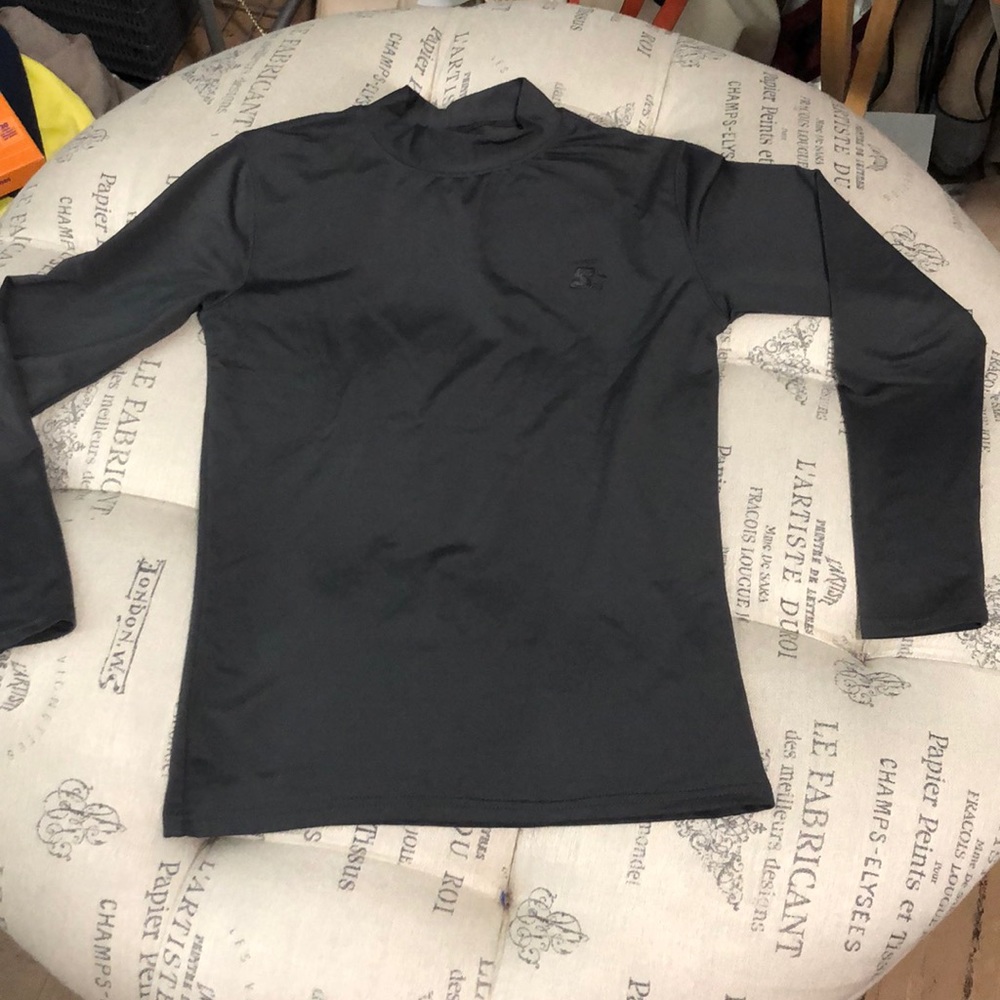 Starter gray mock turtleneck size large